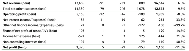 Heineken H1 Financials in a Snap