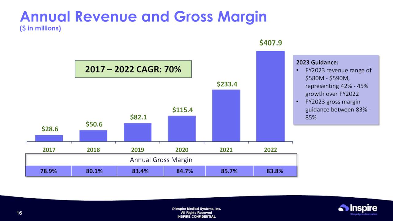 Annual Revenue and Gross Margin