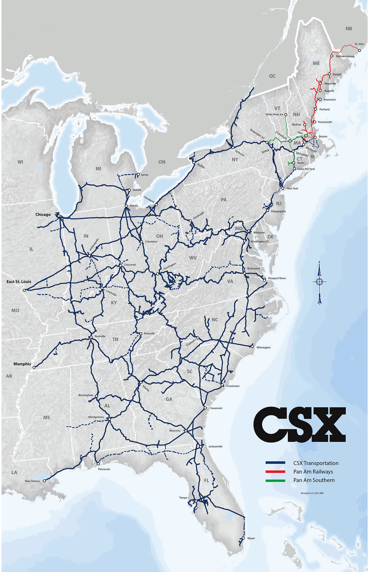 CSX-Pan Am Merger Complete - Railway Age